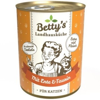 Betty's Landhausküche mit Ente & Taurin 6x400 g