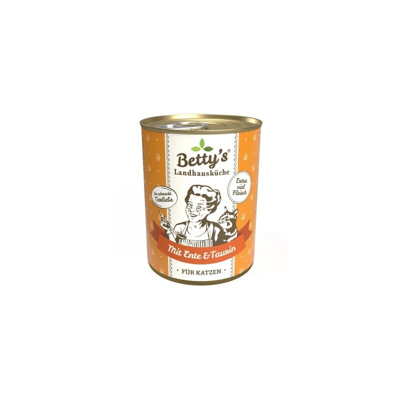 Betty's Landhausküche mit Ente & Taurin 6x400 g