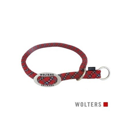 Wolters Halsband Everest rot/ schwarz 50 cm, 1,3 cm
