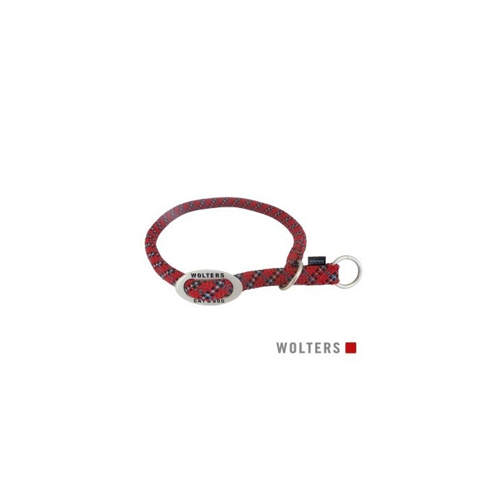 Wolters Halsband Everest rot/ schwarz 50 cm, 1,3 cm