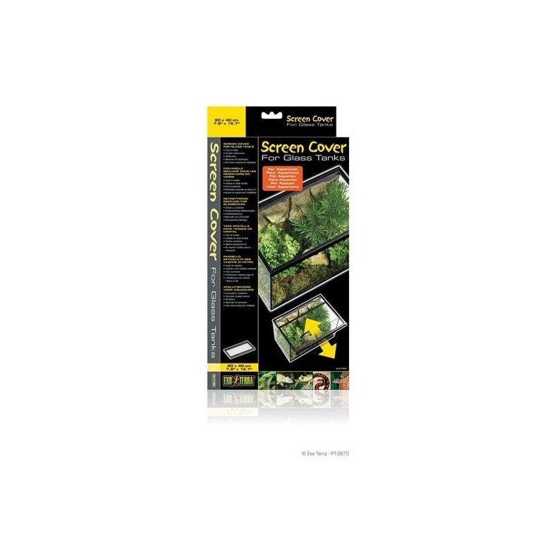 Exo Terra Bildschirmabdeckung 40 x 20 cm
