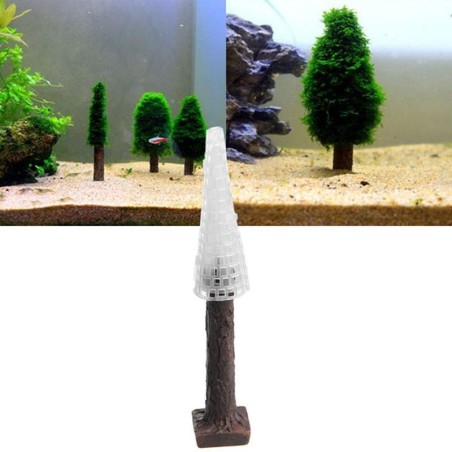 Aquarium Dekoration Simulation Weihnachten Moos Weihnachtsbaum Pflanze wachsen Aquarium Tank Landschaft Dekor Fisch Tank Aqua