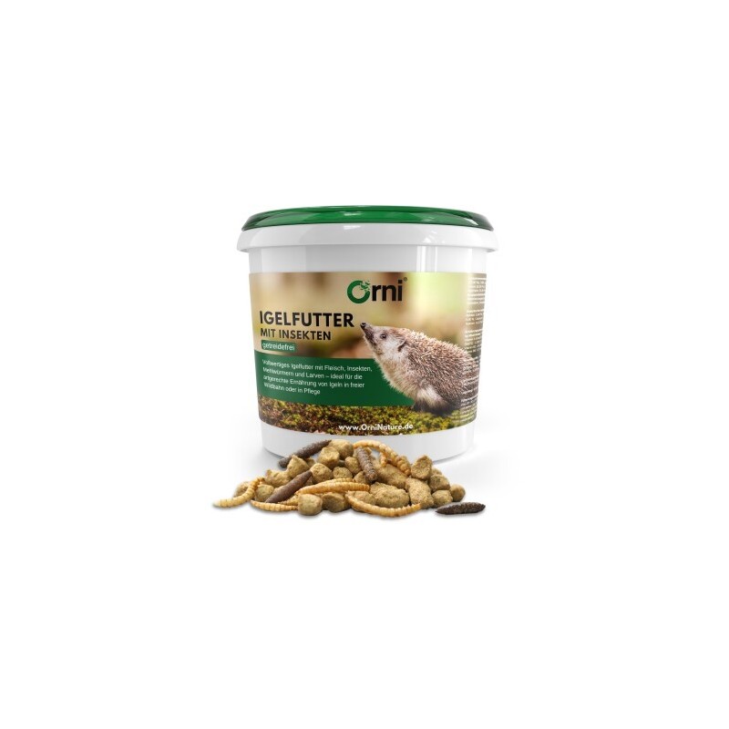 Orni Getreidefreies Igelfutter mit Insekten 5 kg