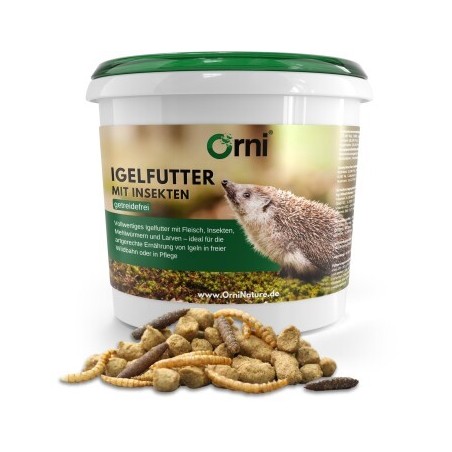 Orni Getreidefreies Igelfutter mit Insekten 5 kg