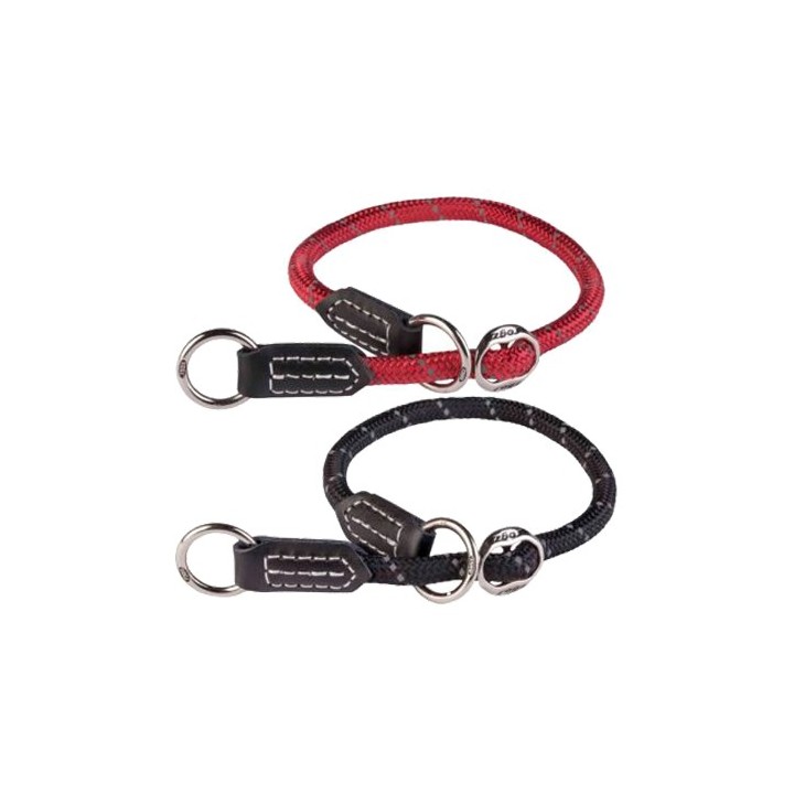 Rogz Rope Collar - Schwarz - Größe 1