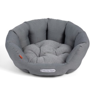 Doctor Bark Hundenest hellgrau M