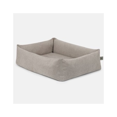 PAW WOW Hundebett EMMA Velours Greige M