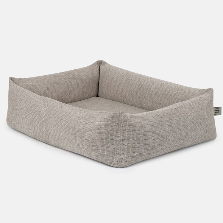 PAW WOW Hundebett EMMA Velours Greige M