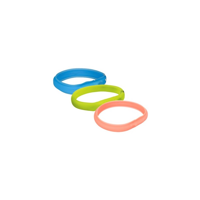 Trixie USB-Flash-Leuchtband - Blau - M / L- 50 cm/ 30 mm