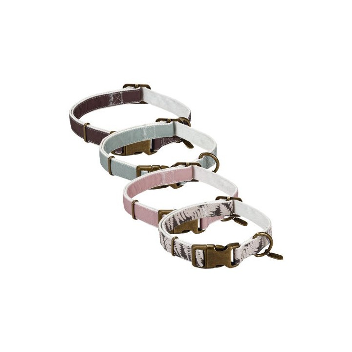 Designed By Lotte Nylon Hundehalsband Virante - Hellrosa - 26 - 40 cm x 15 mm
