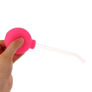 15/90 Grad langes Glasrohr, Werkzeug zum Entfernen von Mandelsteinen, Saugball, manuelle Reinigung, Mundpflegewerkzeug, erfri