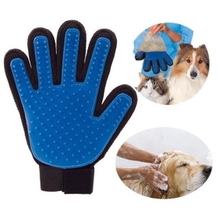 Rechte Hand Gant Magic Nettoyage-Brosse für Tiere der Gesellschaft, Blau