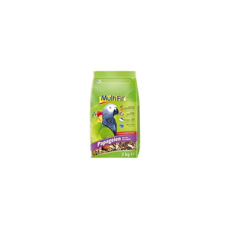 MultiFit Vollnahrung für Papageien 2kg