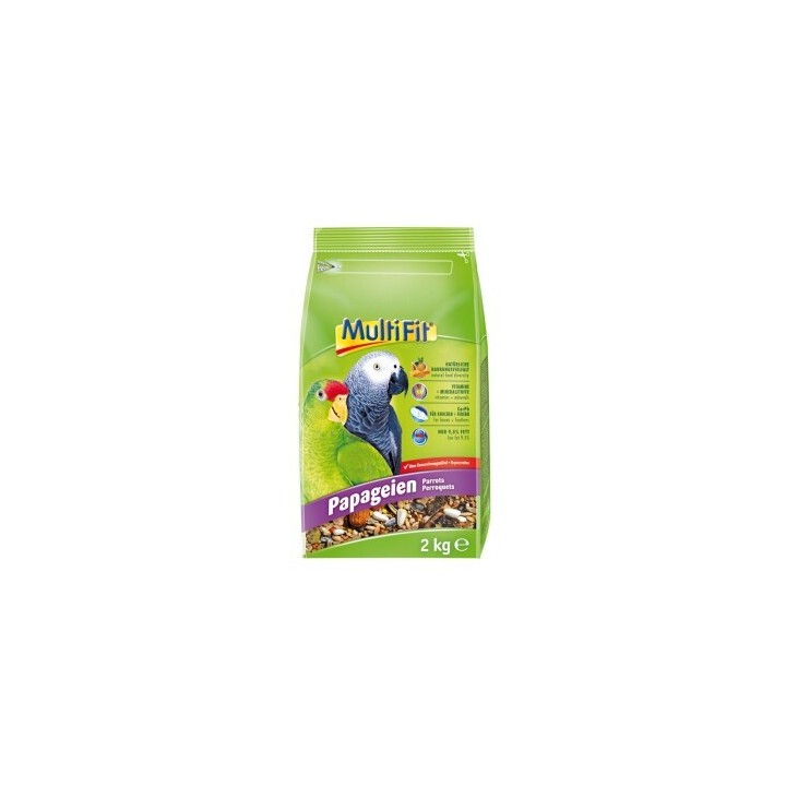 MultiFit Vollnahrung für Papageien 2kg