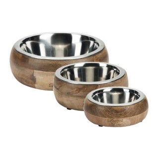 Designed by Lotte Fress und Trinknapf aus Holz Mandira - 16,5 cm