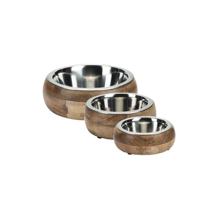 Designed by Lotte Fress und Trinknapf aus Holz Mandira - 16,5 cm