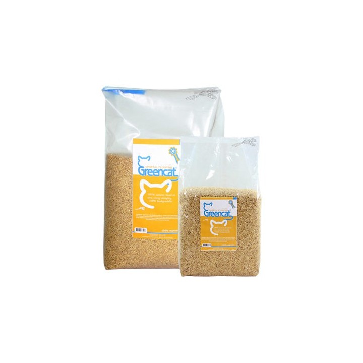 Greencat Vegetal Clumping - 8 Liter