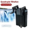 Sunsun HBL-801/802/803 Fisch Tank Filter Wand-montiert Fisch Tank Filter Barrel Aquarium Externe Gras Tank Filter schwarz
