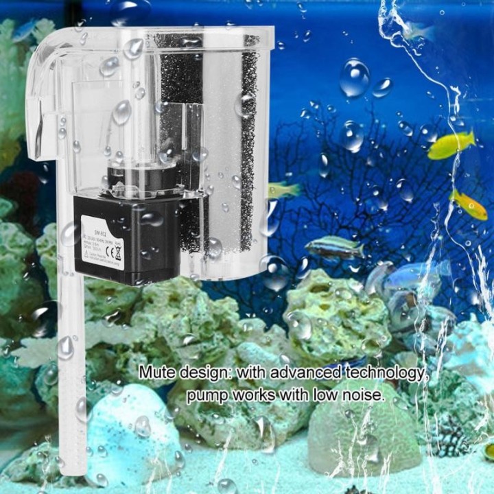 Mini Aquarium Aquarium Wasserfall Hängen Auf Externe Sauerstoff Pumpen Wasser Filter Aquarium Zubehör Dekoration