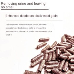 Kaninchen-Deodorant, Holzmaserung, Hamster, Meerschweinchen, Totoro, Urinabsorptions-Deodorant, Original-Geschmackspad, Holzp