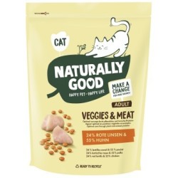 Naturally Good Veggies & Meat Rote Linsen und Huhn 300 g