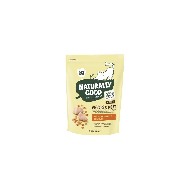 Naturally Good Veggies & Meat Rote Linsen und Huhn 300 g