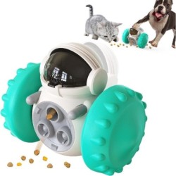 Interaktives Futterspielzeug für Hunde und Katzen, Futterspender für Haustiere, Becher, Leckerli-Spielzeug, langsamer Futters