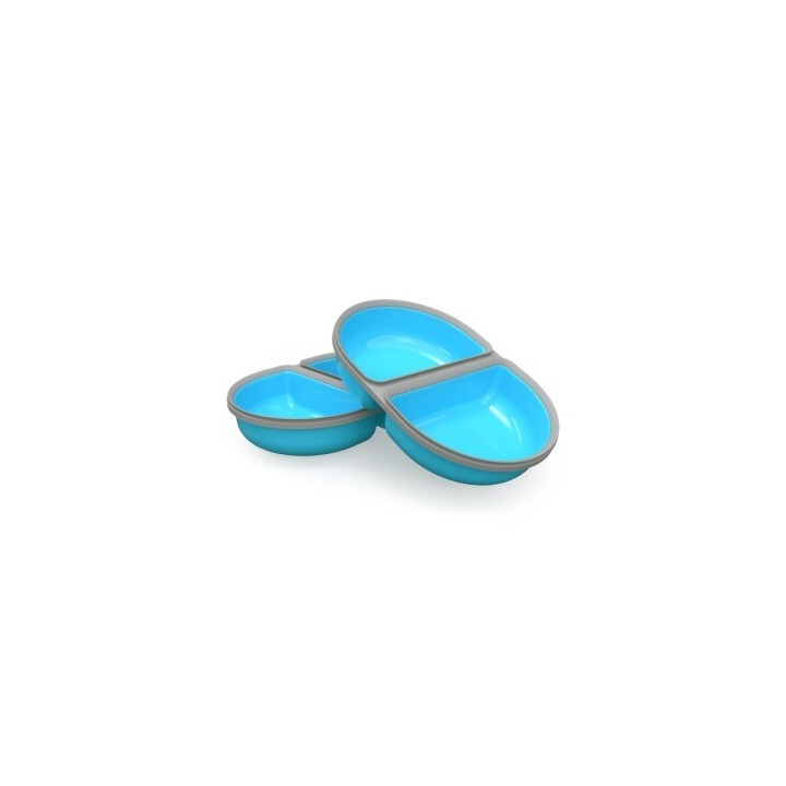 SureFlap SureFeed Doppel-Schale 2er Set für Futterautomat blau