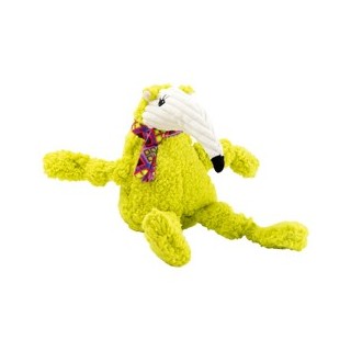 HuggleHounds® Hunde-Plüschspielzeug Ameisenbär Knottie braun, Maße: ca. 36 x 18 x 14 cm