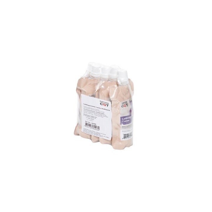 NaturaCat Lieblingscreme Lachs 5x100 g