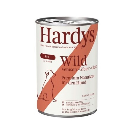 Hardys Nassfutter Hund Pur Adult Wild 6x400 g