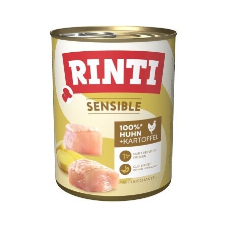 RINTI Sensible Huhn und Kartoffel 12x800 g