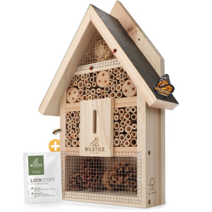 wildtier liebe Insektenhotel inkl. Lockstoff