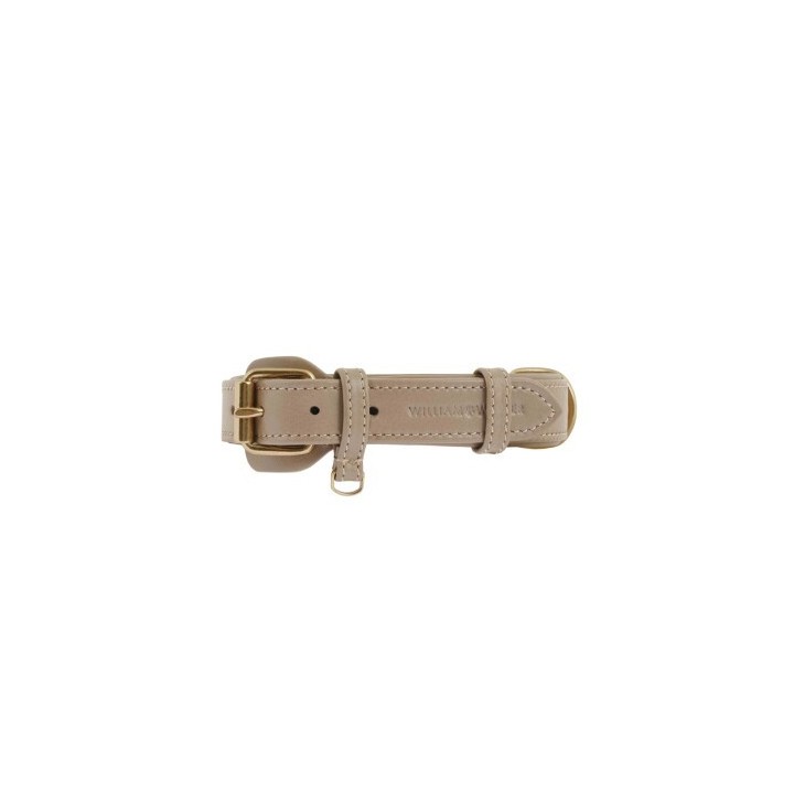 William Walker Hundehalsband Plain Sand L
