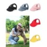 Verstellbare Haustier-Hundereise-Baseballmütze, süße Sonnenkappe, Visiermütze mit Ohrlöchern, Outdoor-Sport, Heimtierbedarf S