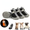 4 teile/satz Wasserdichte Haustier Hundeschuhe Rutschfeste Welpen Regenschuhe Chihuahua Wanderstiefel Atmungsaktive Katzensoc