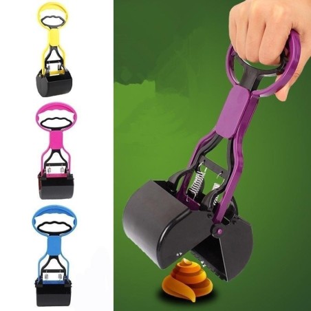Pet Pooper Scooper Kompletter Kotbeutel schwarz