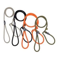 Rebel Petz Trainingsleine - Schwarz - S