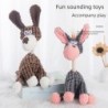 „Nicht haltbares Kauspielzeug für Hunde: Plüschteddy „Corgi“ mit Sound für Welpen Stupid Donkey