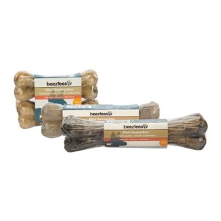 Beeztees Gefüllter Kauknochen mit Pansen - 2 x 10 cm