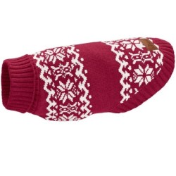 Hunter Hundepullover Birka rot 55 cm