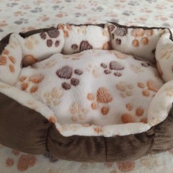 Haustier-Hundebetten, Matten, weiches Plüsch, warmes Sofa, Zwinger, Schlafkorb, kleine Hunde, Katzen, Welpen