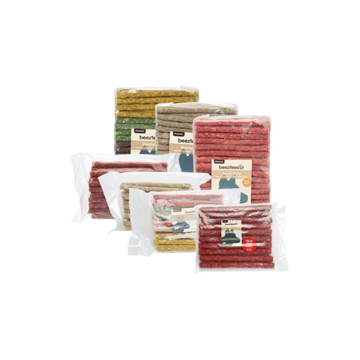 Beeztees Munchy Kausticks - Vorsortiert - 220 g