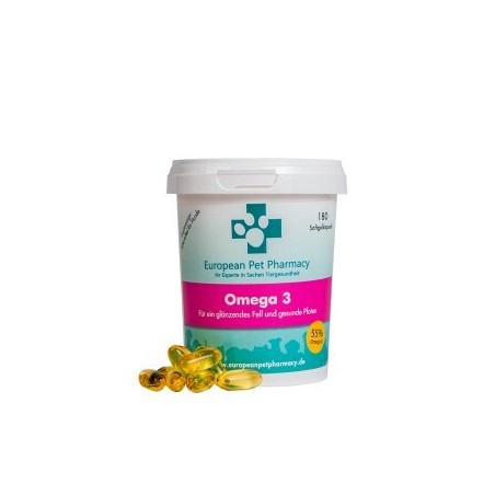 Europeanpetpharmacy Omega 3 180 Softgelkapseln