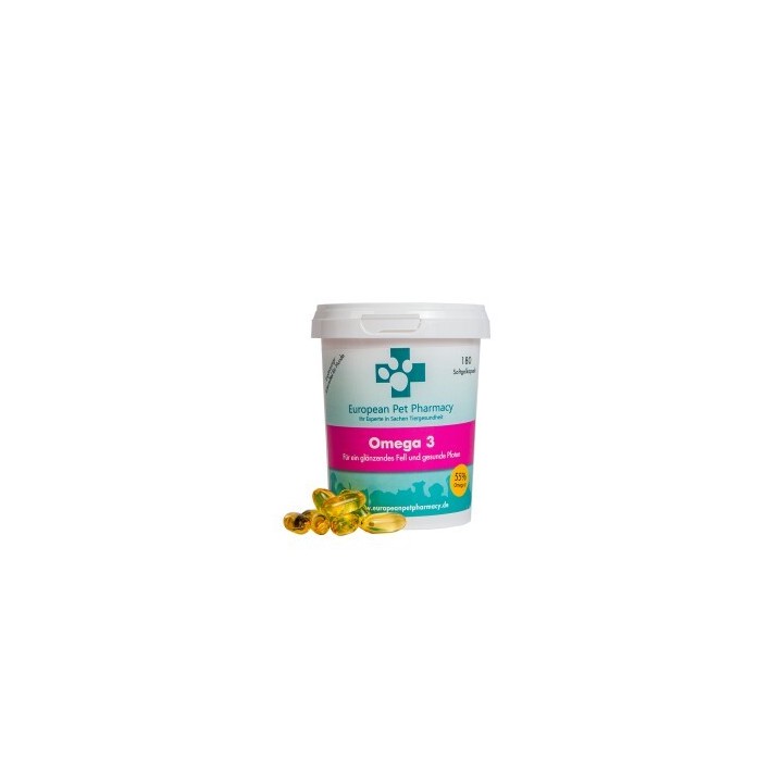 Europeanpetpharmacy Omega 3 180 Softgelkapseln