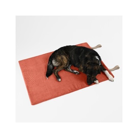 THE DOG IDEA Reisebett Travelbed terracotta L