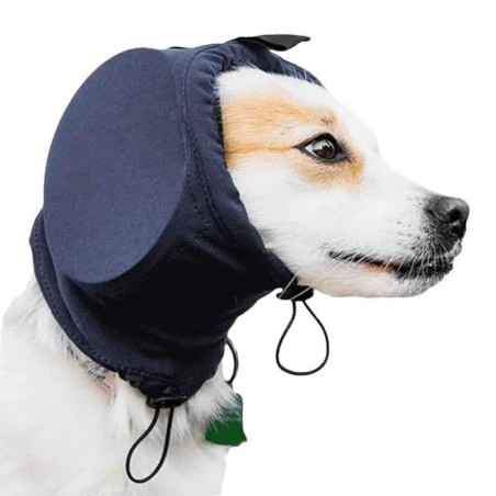 Gehörschutz Hund Beruhigende Ohrenschützer Lärm Reduktion Hund Hoodie 2024 Haustier Ohr Muff S schwarz