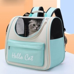 Katzentragetaschen Winddichter Outdoor-Reise-Rucksack für Katzen Kleine Hunde Transport Tragetasche Katzenrucksack Träger Mit