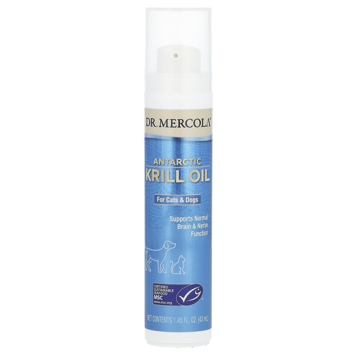 DR. Mercola, Antarktisches Krillöl, für Katzen und Hunde, 1,45 fl oz (43 ml)