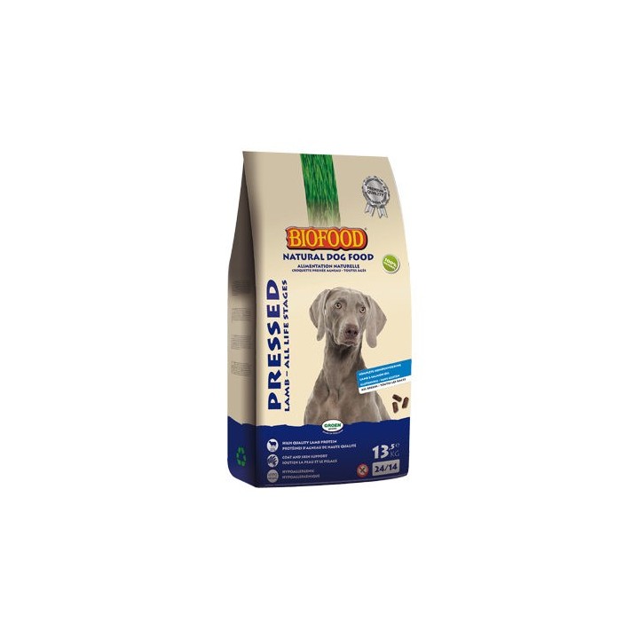 Biofood gepresstes Hundefutter - Lamm - 5 kg